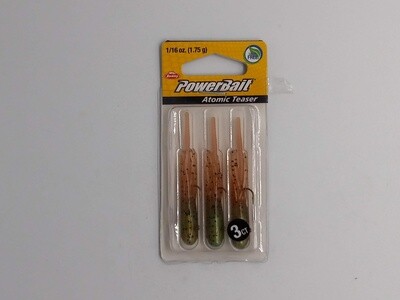 Berkley PowerBait® Pre-Rigged Atomic Teasers Caramel Apple