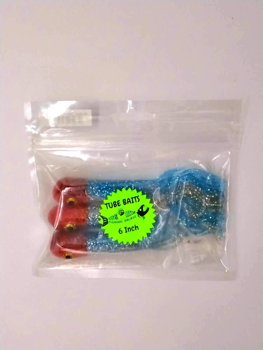 Kodiak Custom Tube 6" 3pk  BL / RE