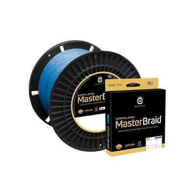 Cortland Master Braid 300yds, Color: Blue, Size: 20lbs