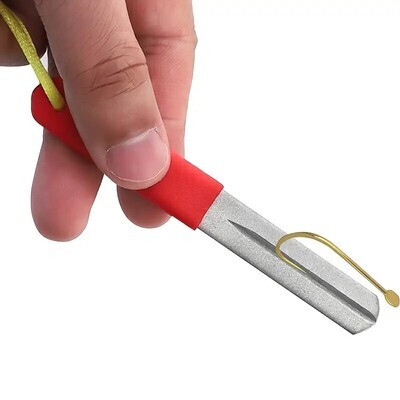 Temu Portable Hook Sharpener Diamond Stone