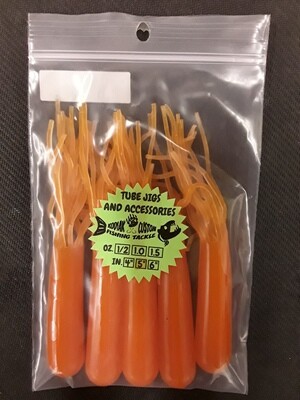Kodiak Custom Tube 5pk Orange 5"