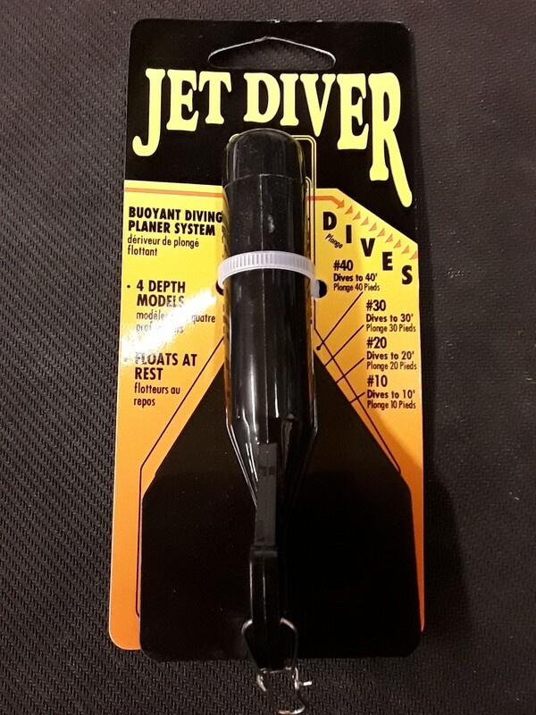 Luhr-Jensen Jet Diver 40&#39;, Color: Black