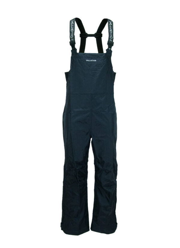 Vallation Dark Rain Bib, Color: Black, Size: 5XL