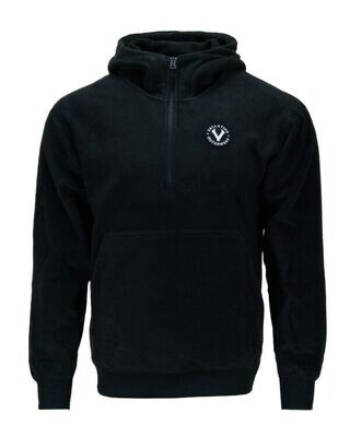 Vallation Noyes Island Fleece Pullover 1/4 Zip Black