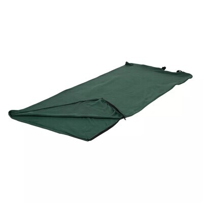Stansport Fleece Adult Sleeping Bag  (75" x 33") Green