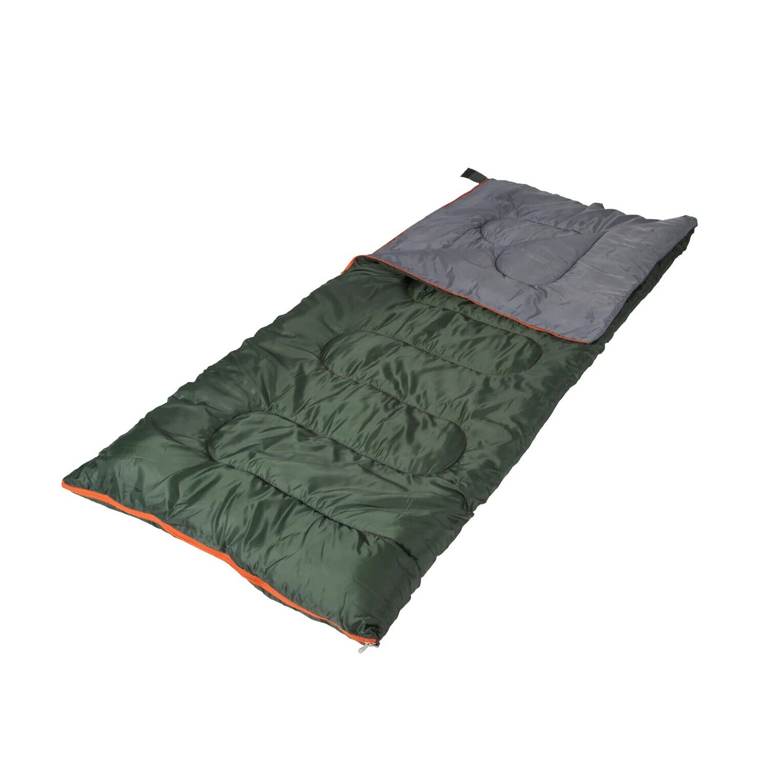 Stansport Scout Adult Sleeping Bag 50F/10c (75"x33") 3lb Dark Green