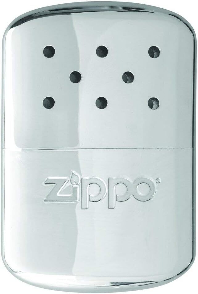 Zippo Refillable Hand Warmer 2x More Heat Chrome