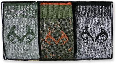 Realtree Socks Men&#39;s Gift Box Set 3pc