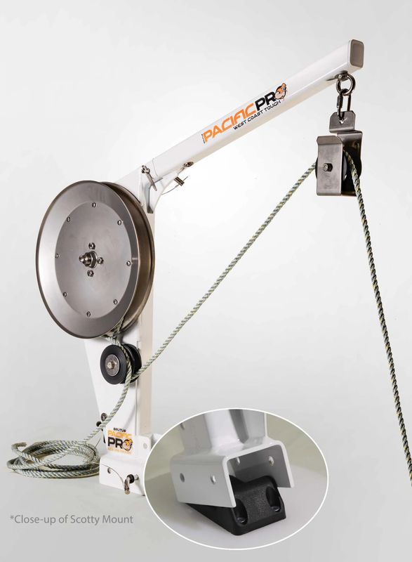Ace Line Hauler Brutus &quot;Pacific Pro&quot; Pot Puller - Scotty Compatible Mount