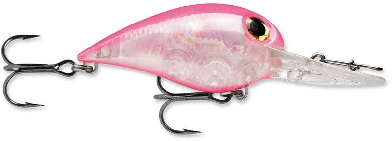 Storm Wiggle Wart MadFlash Crankbait 05"  - Florescent Pink Flash VM595F