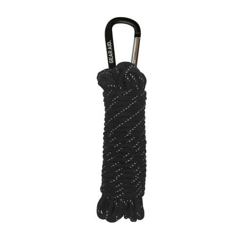 Gear Aid  550 Paracord 100' Black/Reflective