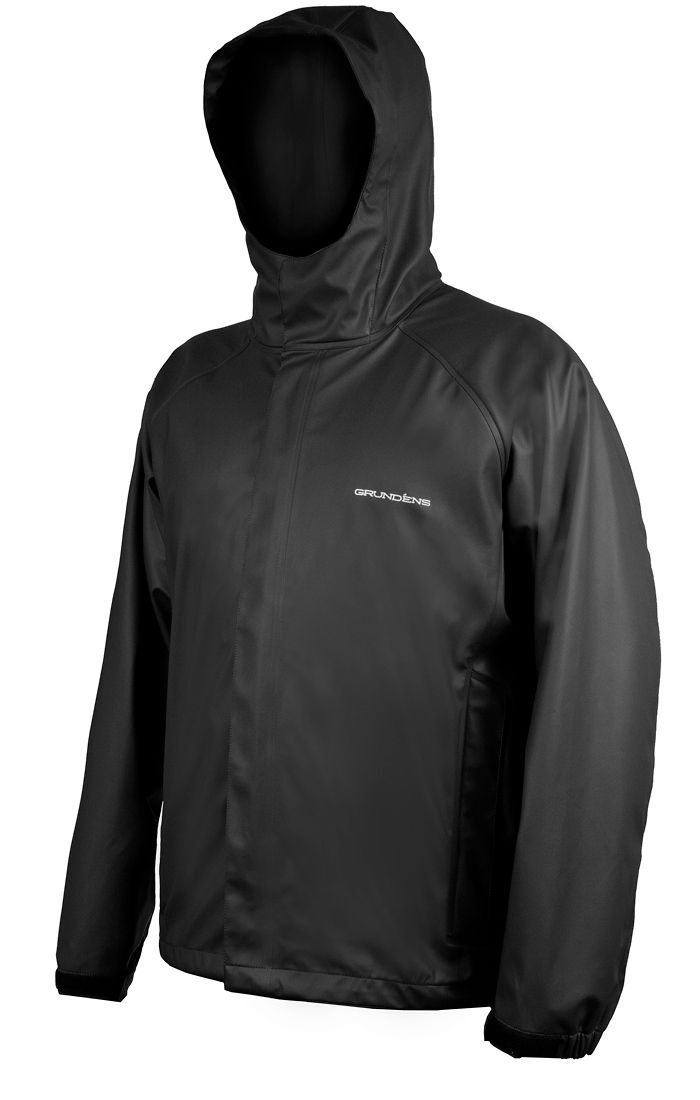 Grundens Neptune  Hooded Jacket, Color: Blk, Size: L
