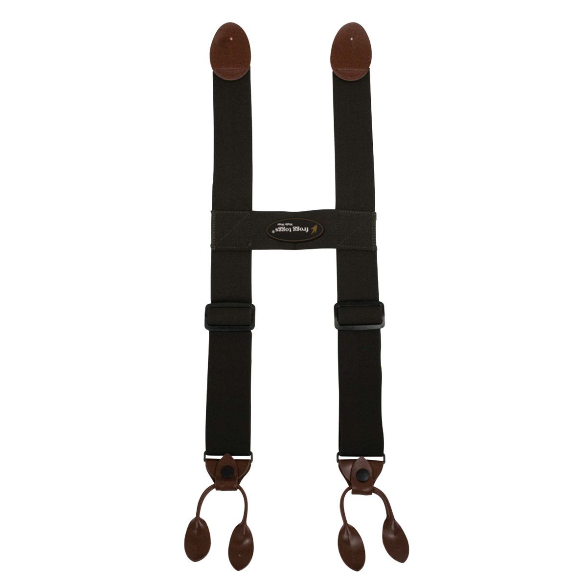 Frogg Toggs® Adjustable H-Back Suspenders - Black