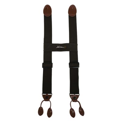 Frogg Toggs® Adjustable H-Back Suspenders - Black