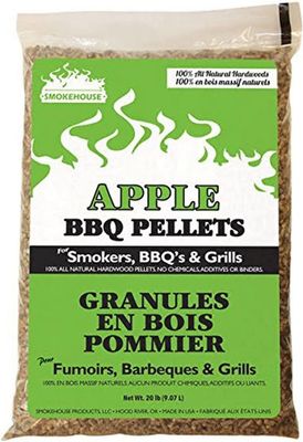 Smokehouse FB02 BBQ Pellets 20# Bag Apple