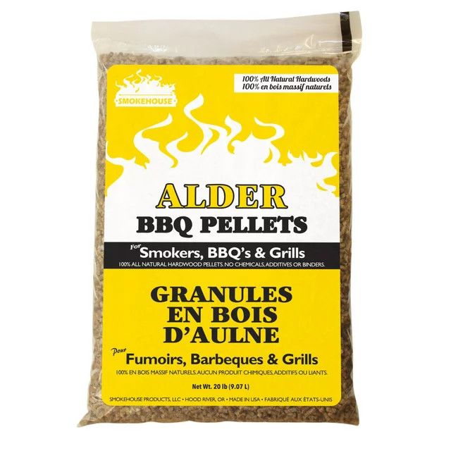Smokehouse BBQ Grill &amp; Smoker Pellets 20lb Bag - Alder