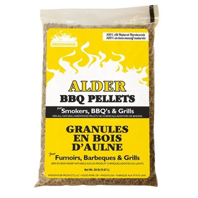 Smokehouse BBQ Grill &amp; Smoker Pellets 20lb Bag - Alder