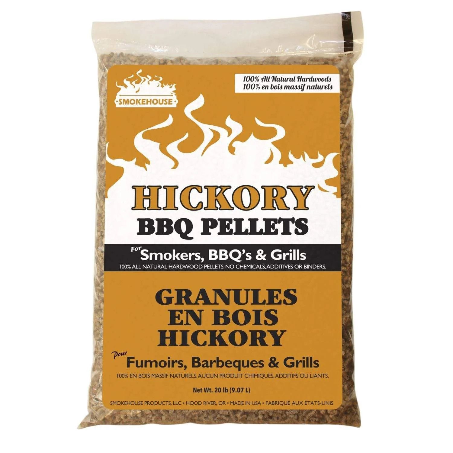 Smokehouse BBQ Grill &amp; Smoker Pellets 20lb Bag - Hickory