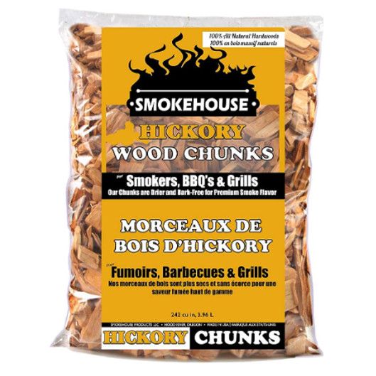 Smokehouse Wood Chunks 1.75lb Bag - Hickory
