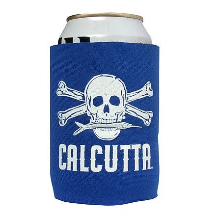 Calcutta Can Cooler &amp; Drink Coozie [CCCRB] Royal Blue w/ White Logo