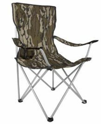 WFS Quad Folding Camp Chair w/ Arms Big Boy Mossy Oak