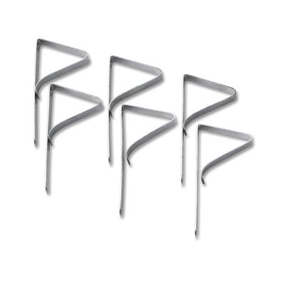 Stansport Tablecloth Clamps  - Stainless 6pk