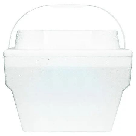 Lifoam Styrofoam Ice Chest Cooler w/ Handle 22qt - White