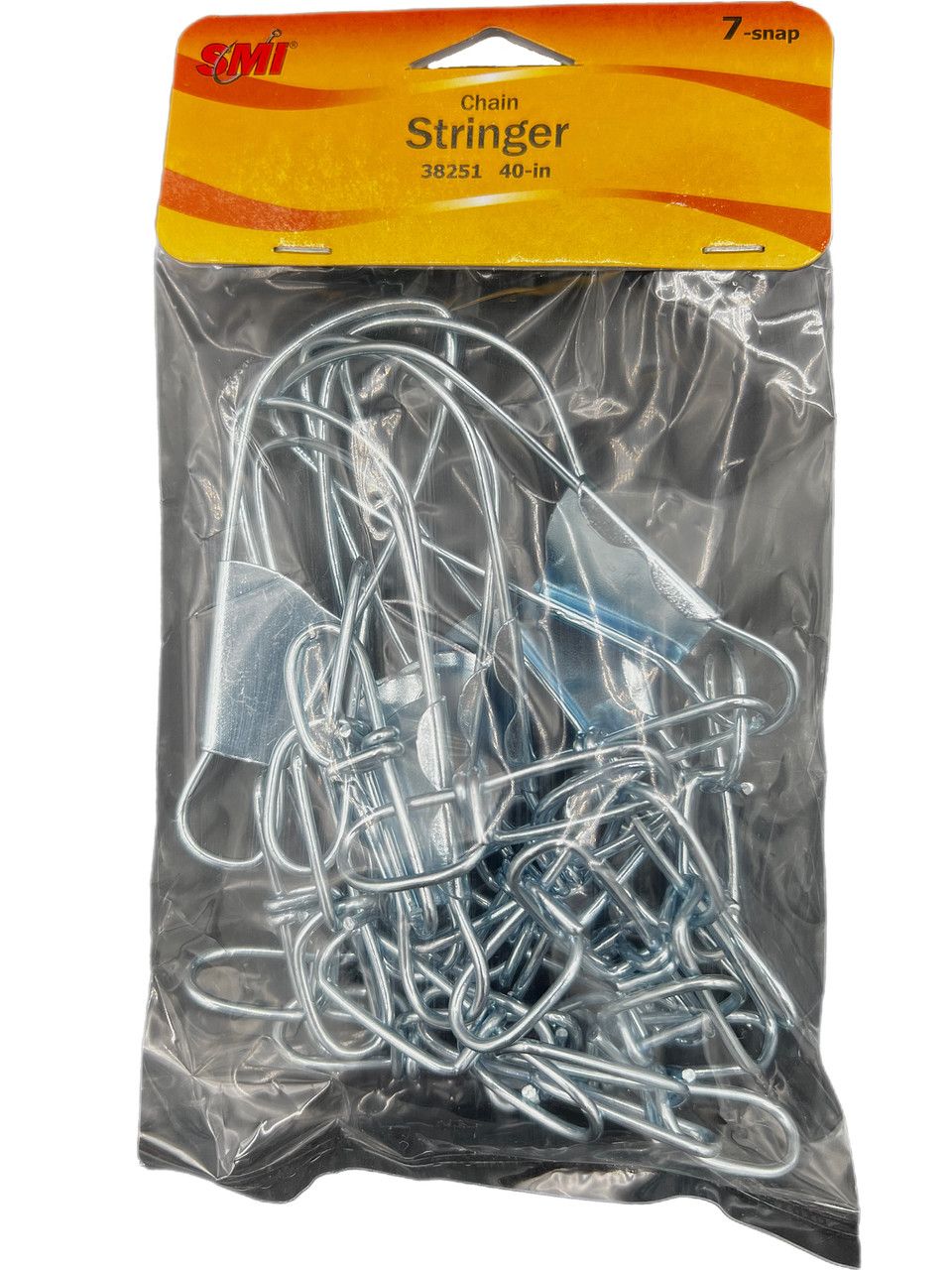 Beau Mac SMI Stringer Chain 7-Snap Clips 40&quot; - Metal