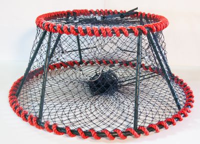 SMI Shrimp Trap/Pot Stackable w/ 4 entry (35"x21"x16-1/2") 1-3/4" mesh 19068