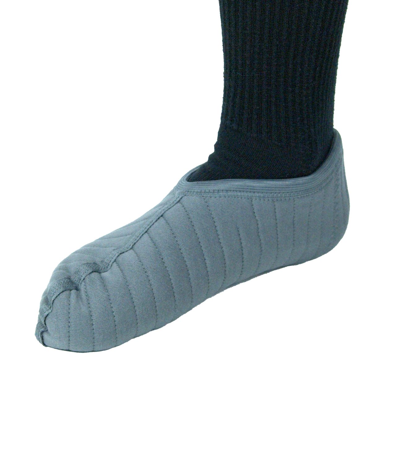 Vallation Quilted Boot Sock Liner Gray