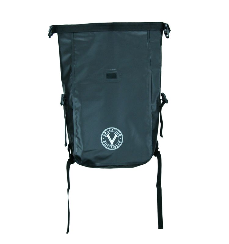 Vallation Waterproof Roll Top Backpack/Dry Bag 27L - Black
