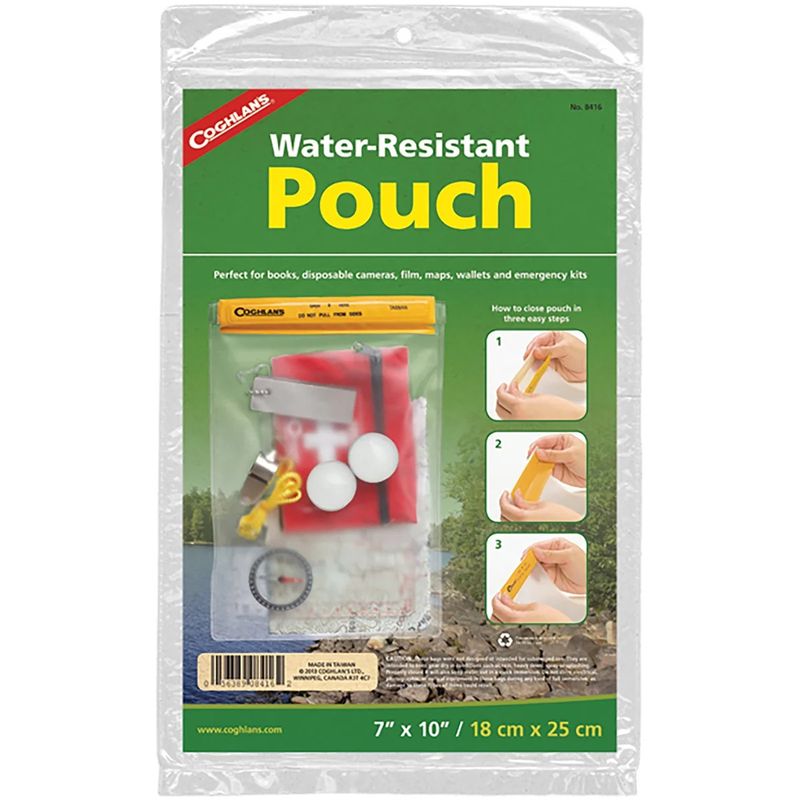 Coghlan&#39;s 8416 Water-resistant Pouch / Dry Bag (7&quot;x10&quot;) - Medium