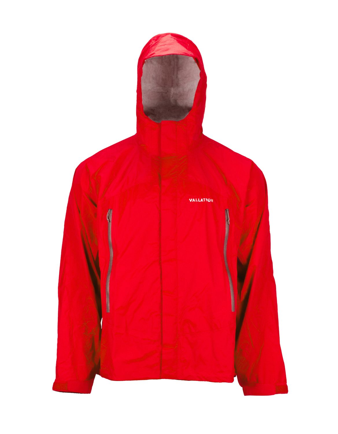 Vallation Ocean Watch Rain Jacket, Color: Red, Size: 5XL