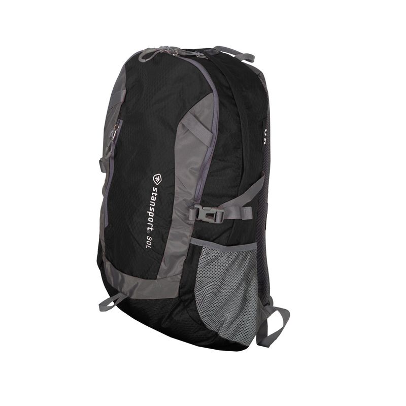 Stansport Backpack 30L Day Pack - Black/Gray
