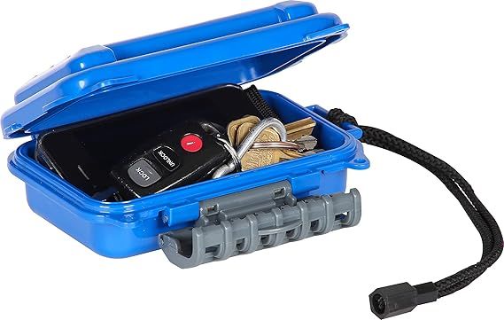 Plano Small ABS Waterproof Case/Dry Box - Blue
