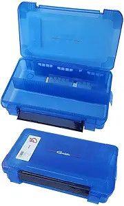 Gamakatsu G-BOX DEEP Utility Case G3700D (14″ x 9″ x 3.2″) Blue