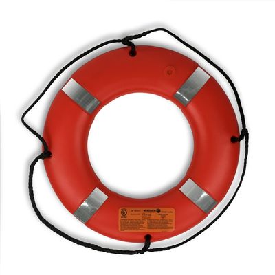 Datrex Ring Buoy Hard 24&quot; w/ Tape Orange
