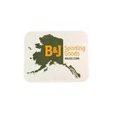 B&amp;J Sporting Goods Logo Sticker 5&quot;x4&quot;