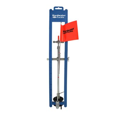 HT Tackle Hardwater Underwater Tip-up w/ 200' Spool &amp; Line Blue