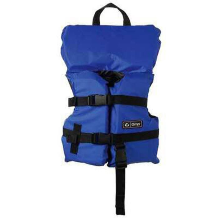 Onyx General Purpose Kid&#39;s Flotation Vest for Infant Child - Blue/Black