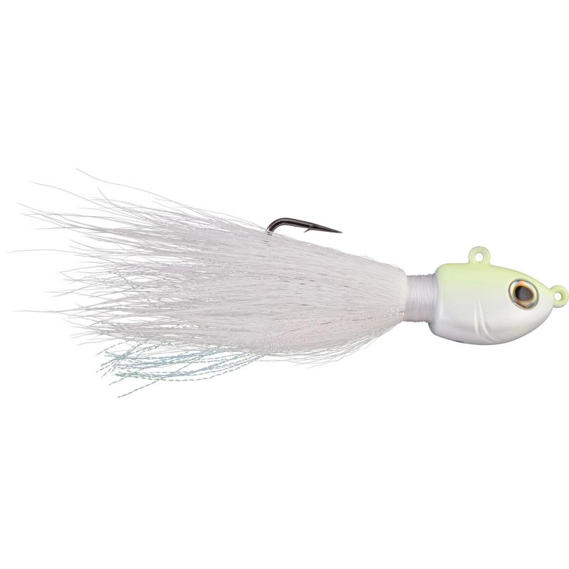 Berkley Fusion19 Bucktail Jig BKTL White Chartreuse 8oz