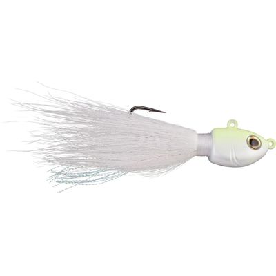 Berkley Fusion19 Bucktail Jig BKTL White Chartreuse 8oz
