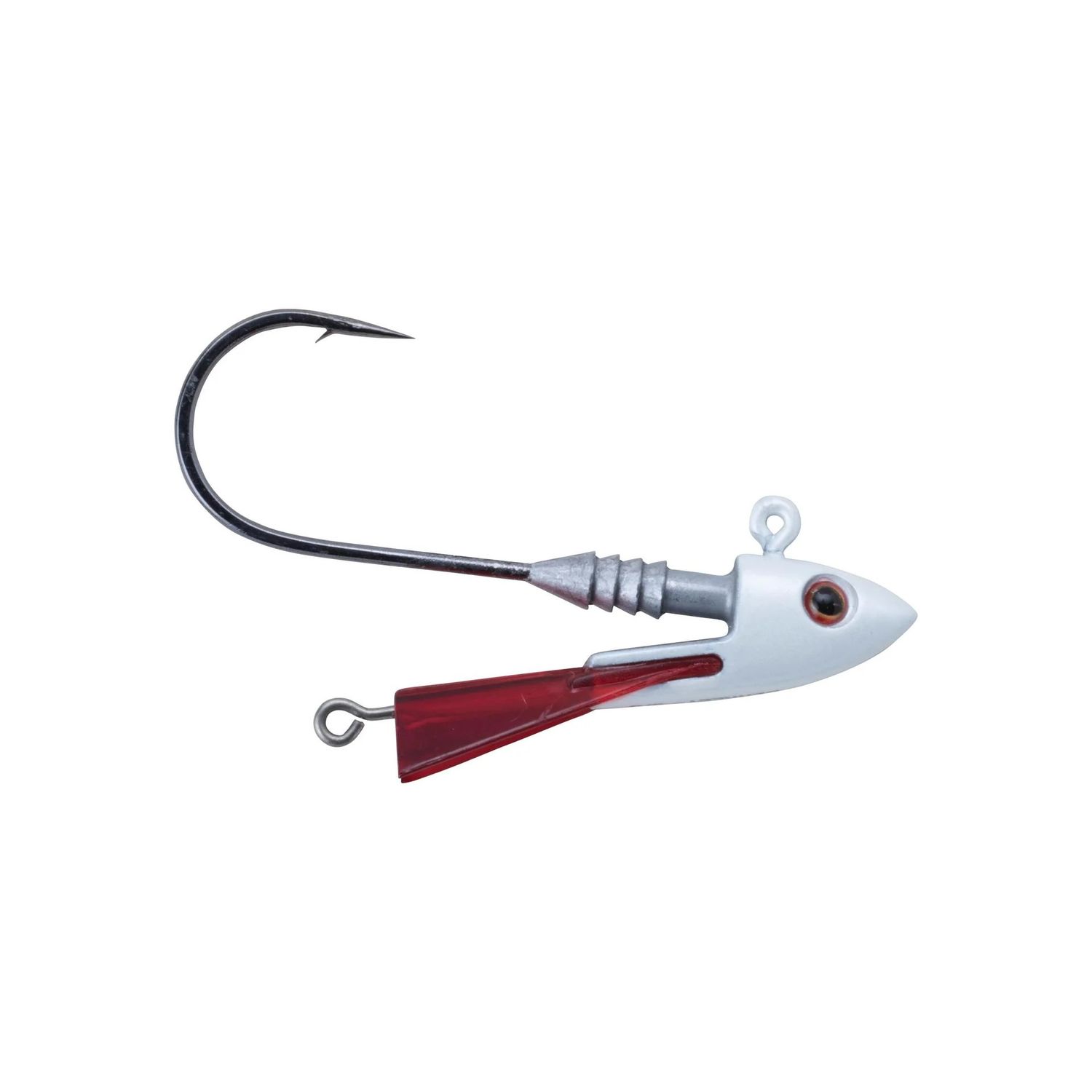 Berkley Fusion19 Snap Jigs Pearl Red Flash 1/0 3/16oz 2pk