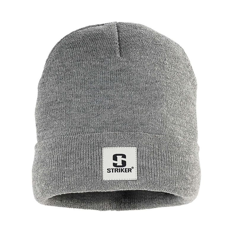 Striker Keystone Cuffed Knit Hat Gray