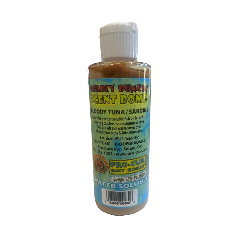 Pro-Cure Bait Scent Deadly Dunkin Scent Bomb Tuna/Sardine 4oz