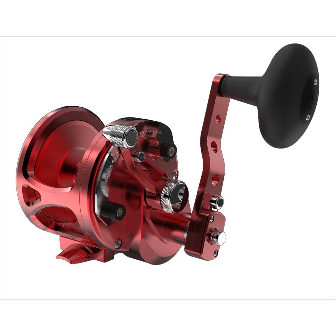 Avet 2-SPD REEL JX 6/3 MC Right Hand (No glide plate) Red