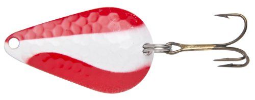 Acme Stee-Lee Spoon, Red/White/Brass, 1/2-Ounce