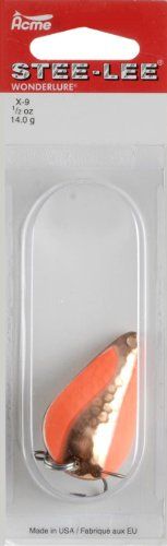 Acme Tackle Stee-Lee Hammered Fluorescent Copper