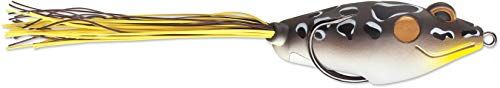 Terminator, Walking Frog Jr., 2 1/2&quot; Length, 1/2 oz, Hot Brown Leopard, Package of 1