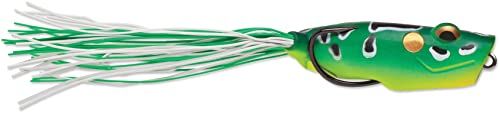 Terminator, Popping Frog, 2 1/2&quot; Length, 9/16 oz, Green Leopard, Package of 1